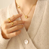FASHION FROSTED BUTTERFLY SET 2 PCS